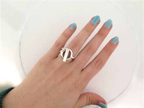 bague croisette hermes|hermes bagues en argent.